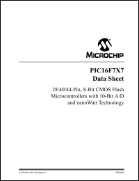 Click here to download PIC16F777-E/SP Datasheet