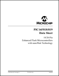 Click here to download PIC16F818-ML Datasheet