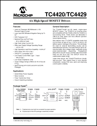 Click here to download TC4429CMF Datasheet