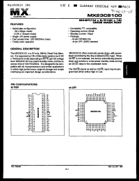 Click here to download MX23C8100PC12 Datasheet