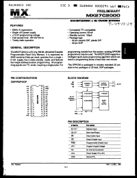 Click here to download MX27C2000MC90 Datasheet