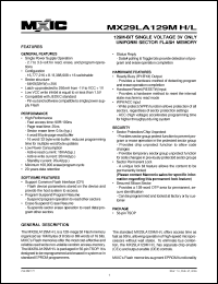 Click here to download MX29GL320MTTC-10R Datasheet