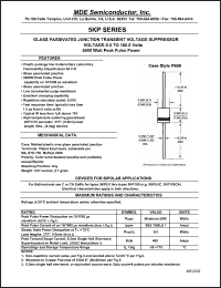 Click here to download 5KP180A Datasheet