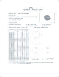 Click here to download SPC-0602-391 Datasheet