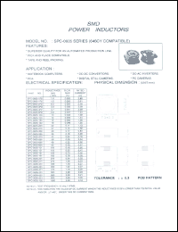 Click here to download SPC-0605-100 Datasheet