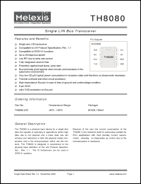 Click here to download TH8080JDC Datasheet