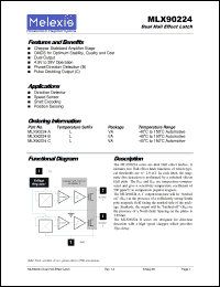Click here to download MLX90224BL Datasheet