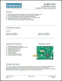 Click here to download EVB71101-433-ASK-A Datasheet