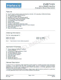 Click here to download EVB71121-315-FM-A Datasheet