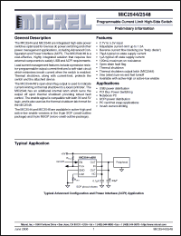 Click here to download MIC2544-1BM Datasheet