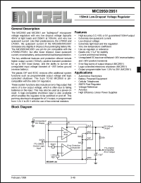 Click here to download MIC2950-05BZ Datasheet