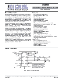 Click here to download MIC2182-3.3BSM Datasheet