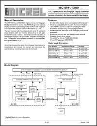 Click here to download MIC10939PE-50 Datasheet