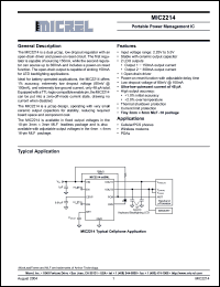 Click here to download MIC2214-JPBML Datasheet