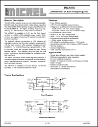 Click here to download MIC4576-3.3BT Datasheet