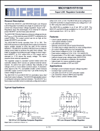 Click here to download MIC5157BM Datasheet