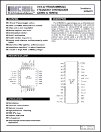 Click here to download SY89429VZC Datasheet