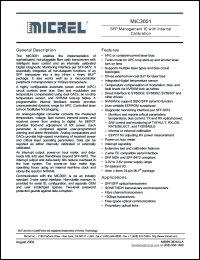 Click here to download MIC3001GML Datasheet