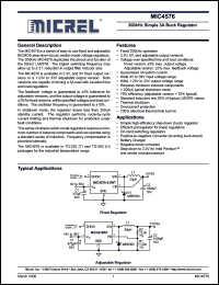 Click here to download MIC4576-5.0WT Datasheet