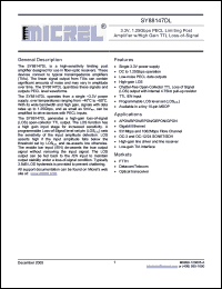 Click here to download SY88147DL Datasheet