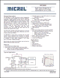 Click here to download MIC2800-18YML Datasheet