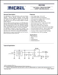 Click here to download MIC5308-1.2YD6 Datasheet