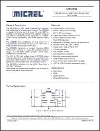 Click here to download MIC2299-15YML Datasheet