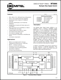 Click here to download MT8986AL Datasheet