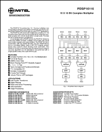 Click here to download PDSP16116AA0AC Datasheet