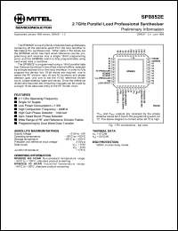 Click here to download SP8852EKGHCAR Datasheet