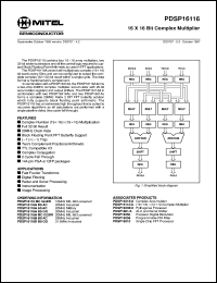 Click here to download PDSP16116BB0AC Datasheet