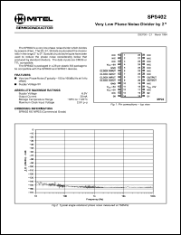 Click here to download SP8402KGMPES Datasheet