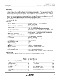 Click here to download M30610MAA-XXXGP Datasheet