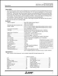 Click here to download M30805SGP Datasheet