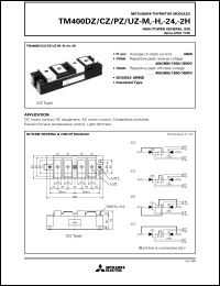 Click here to download TM400UZ-H Datasheet