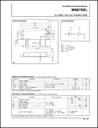 Click here to download M68702L Datasheet