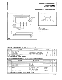 Click here to download M68710UL Datasheet