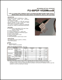 Click here to download FU-68PDF-V520M118B Datasheet