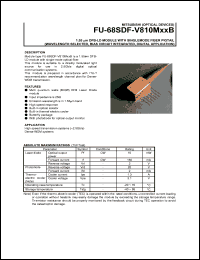 Click here to download FU-68SDF-810M59B Datasheet