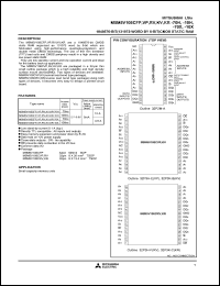 Click here to download M5M5V108CVP-10H Datasheet