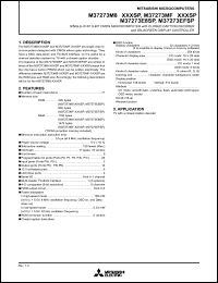 Click here to download M37273EFSP Datasheet