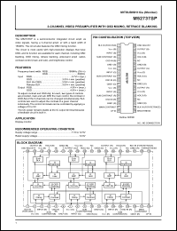 Click here to download M52737SP Datasheet