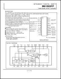 Click here to download M61880FP Datasheet