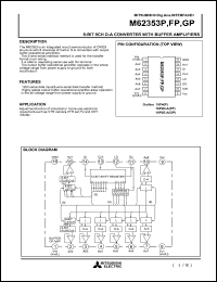 Click here to download M62353P Datasheet