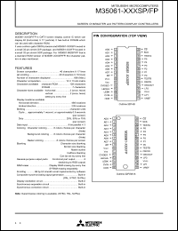 Click here to download M35061-XXXSP Datasheet