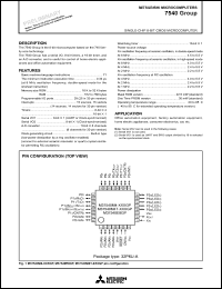 Click here to download M37540E8SP Datasheet