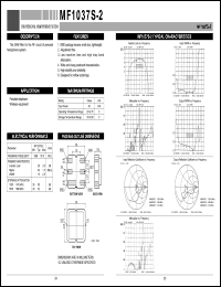 Click here to download MF1037S-2 Datasheet