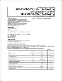 Click here to download MF-2500DS-T12-201 Datasheet