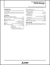 Click here to download M37510M2XXXFP Datasheet