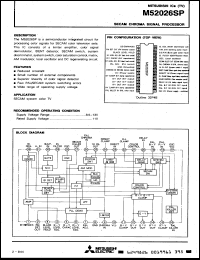 Click here to download M52026SP Datasheet